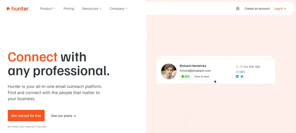 Hunter Contextual Link Building