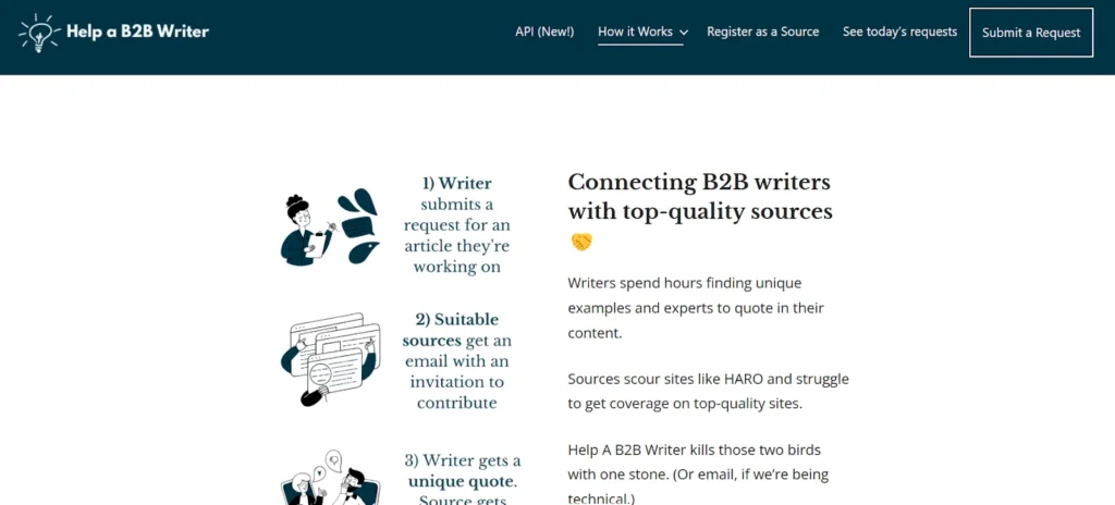 Help a B2B Writer