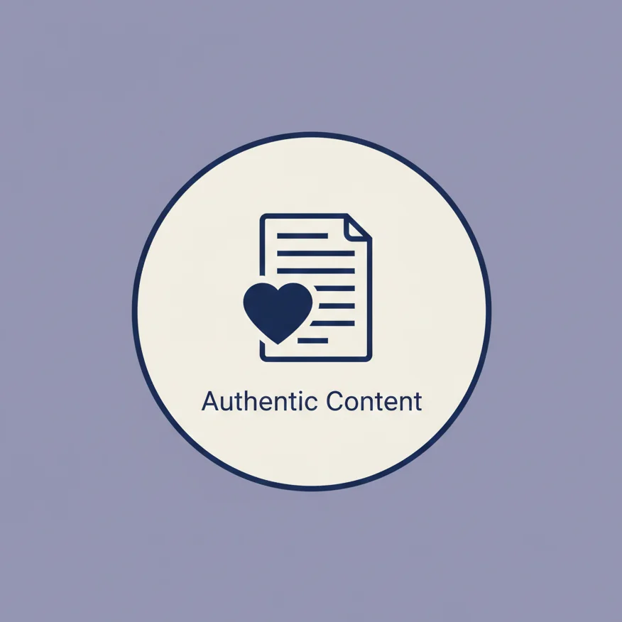 Authenticity Human First Content