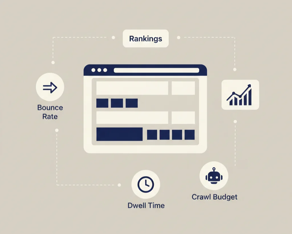 Bounce Rate Dwell Time Crawl Budget