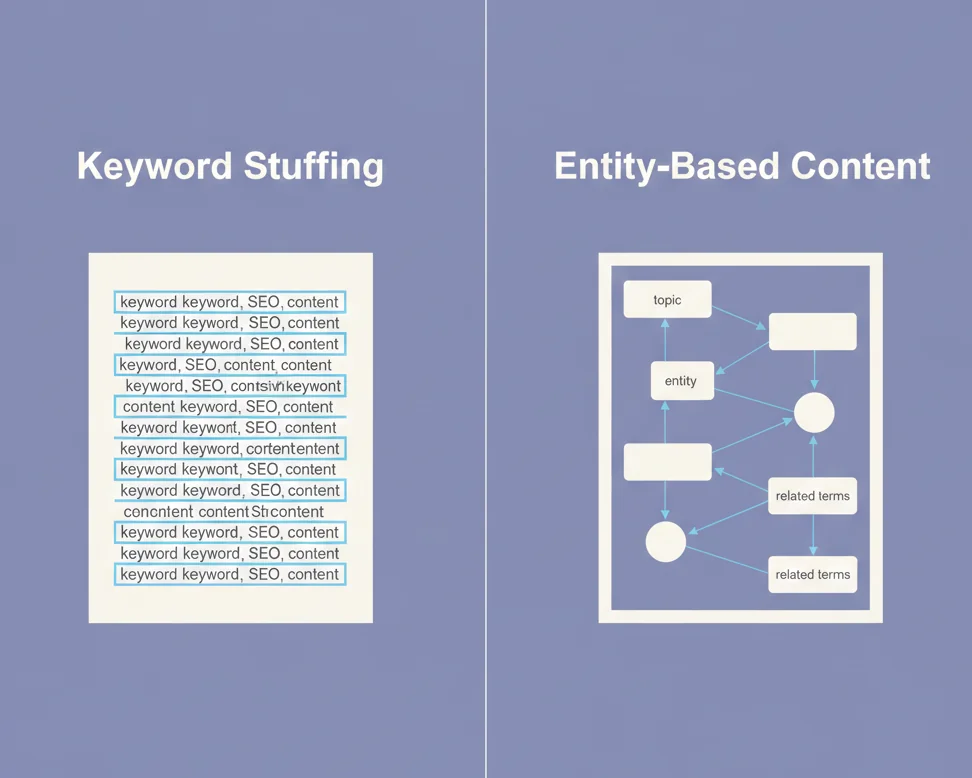 Entity Frequency vs Keyword Stuffing