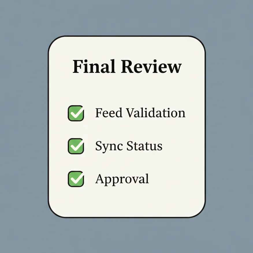 Google Shopping Integration Finalization