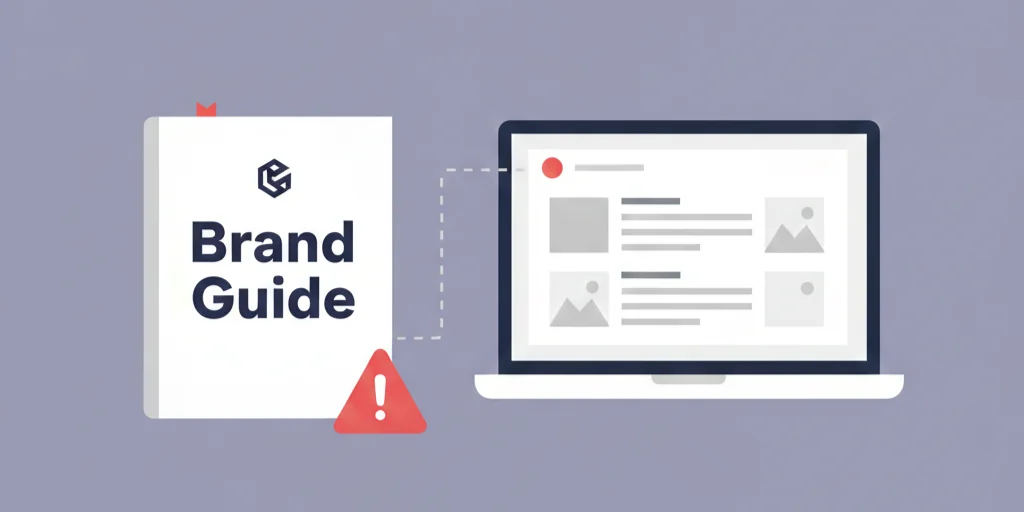Ignoring Brand Assets Guidelines Red Flag