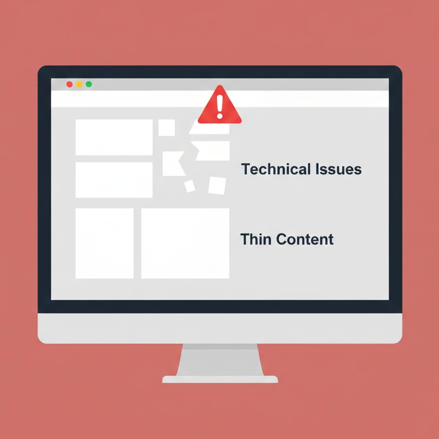 Ignoring Content Technical SEO Red Flag