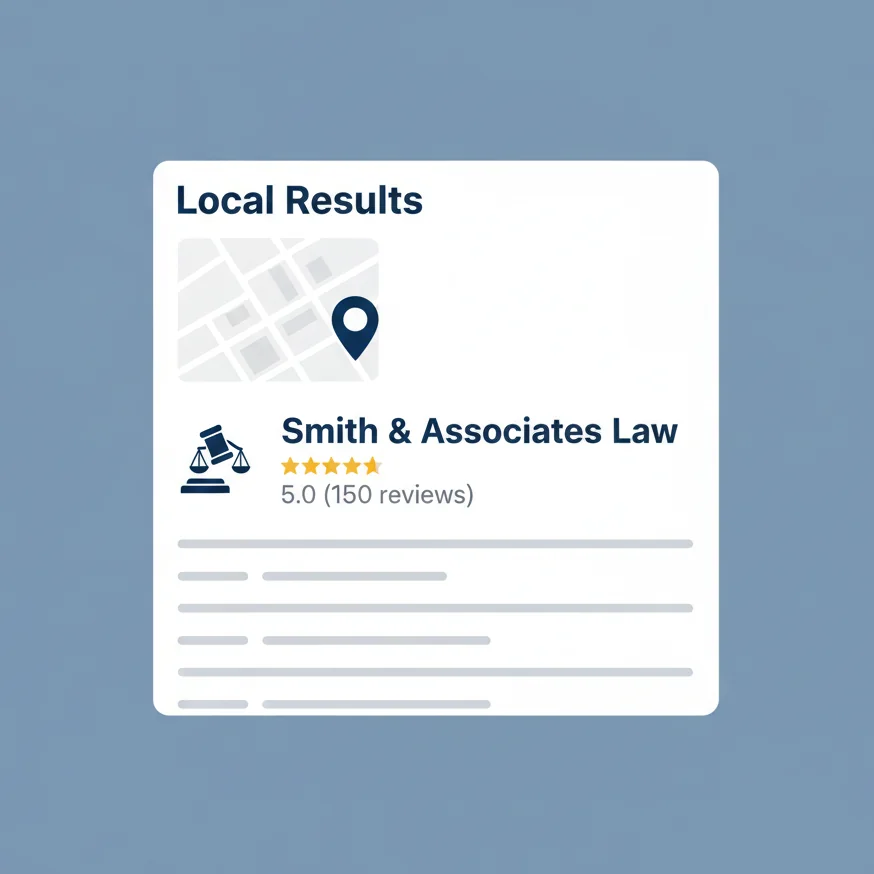 Law Firm Map Pack SEO
