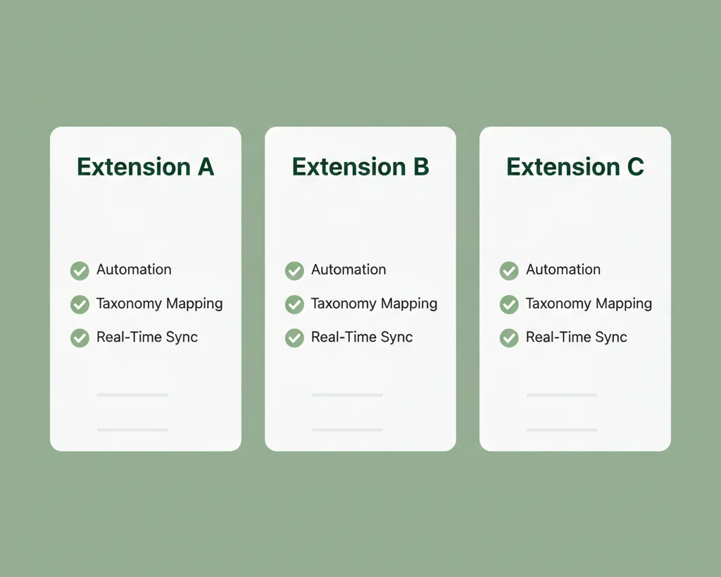 Magento 2 Google Shopping Feed Extension Selection