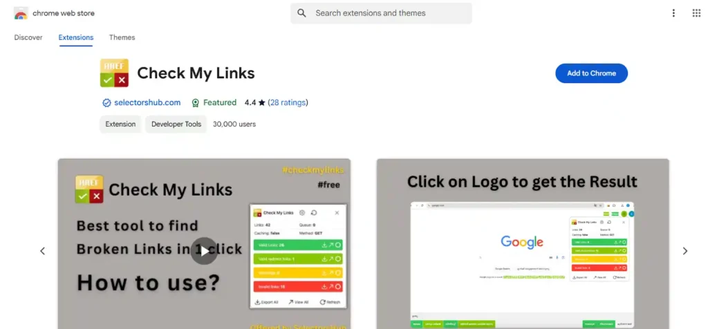 Check My Links