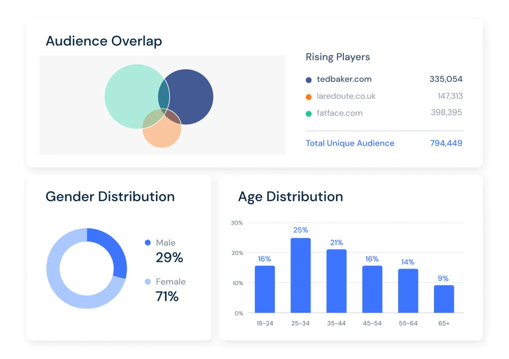  Similarweb  audience insights