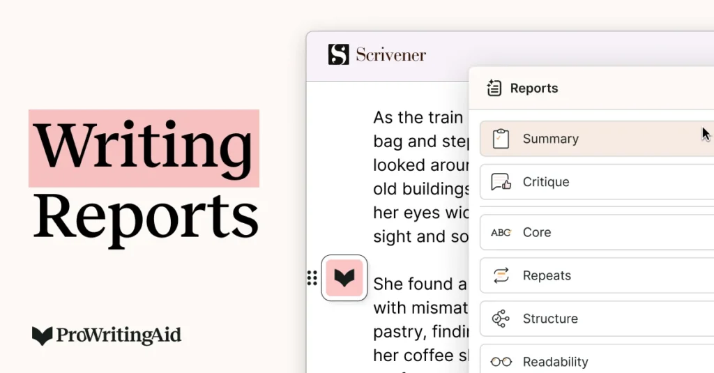 ProWritingAid Writing Reports