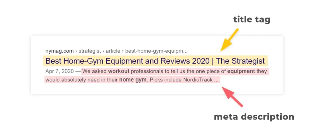 Metadata and HTML Tags