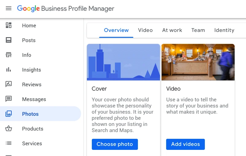 Google Business Profile Manager