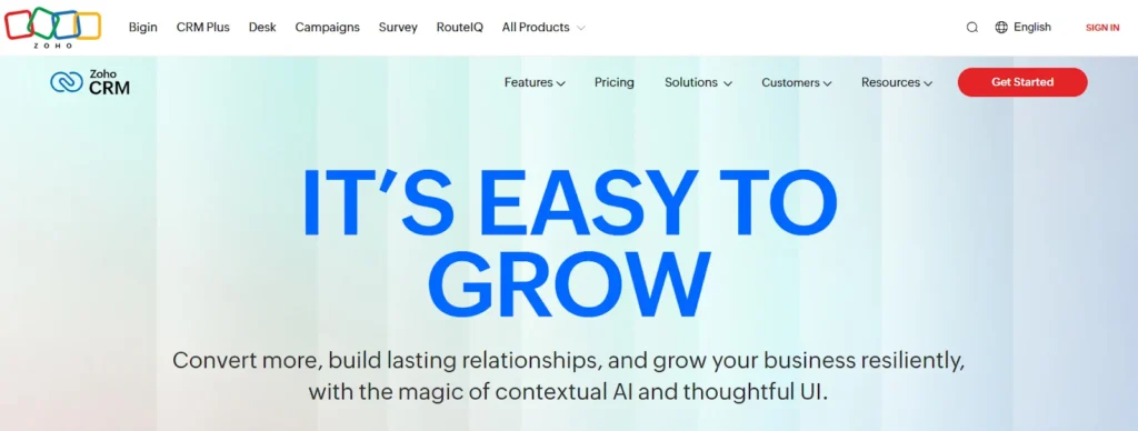 Zoho CRM