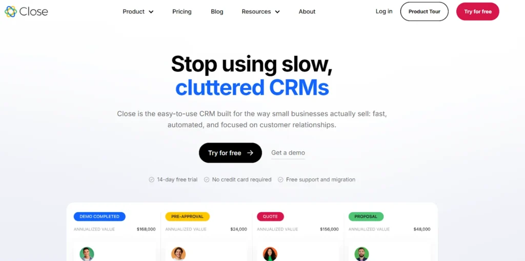 Close CRM