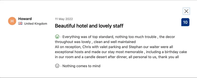 Customer Quote Testimonials