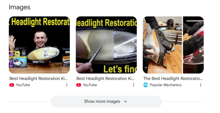Images and Videos Carousel from Youtube
