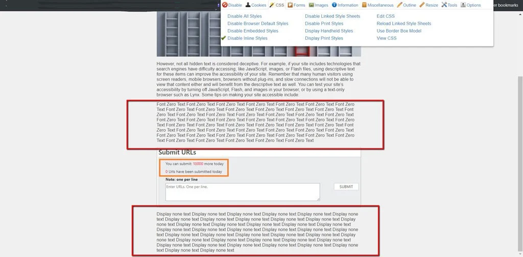 Spam Triggers