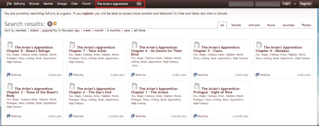Creator and Title-Based Search