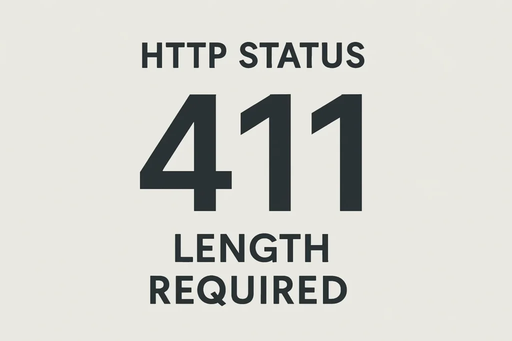 411 Status Code