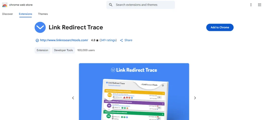 Link Redirect Trace