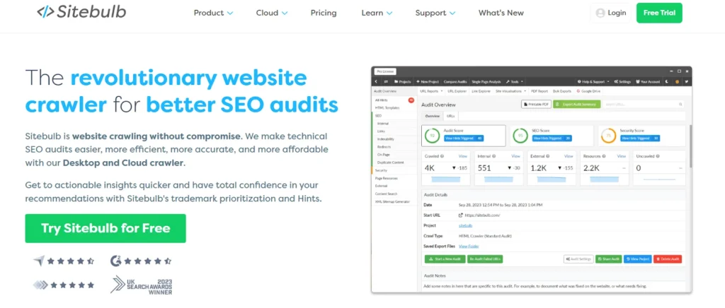 Sitebulb